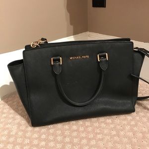 MK MICHAEL KORS Safiano leather tote